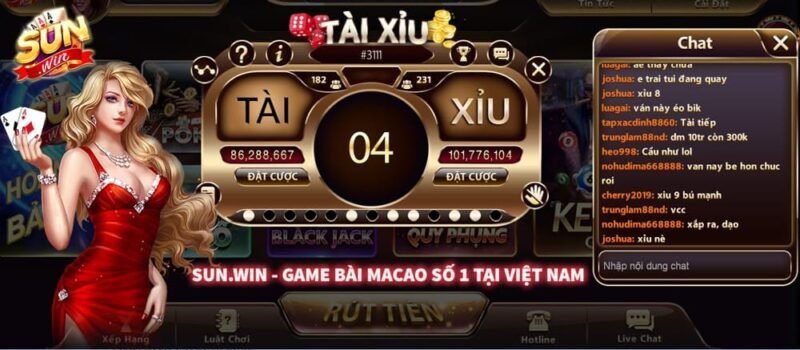 Sunwin – cổng game bài đặc sắc