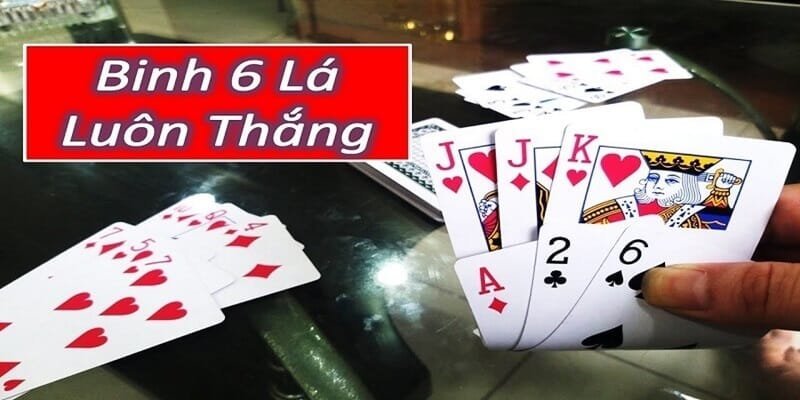 Bài binh 6 lá chơi rất đơn giản gồm 52 lá và một bàn sẽ có từ 2-5 người chơi