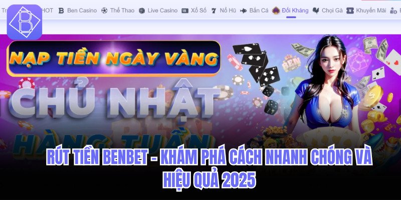 Rút tiền Benbet