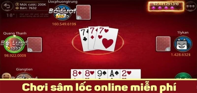Cách chơi sâm lốc tại benbet cực đơn giản 