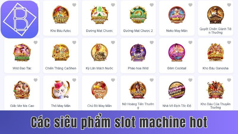 Những siêu phẩm slot machine trả thưởng cao nhất