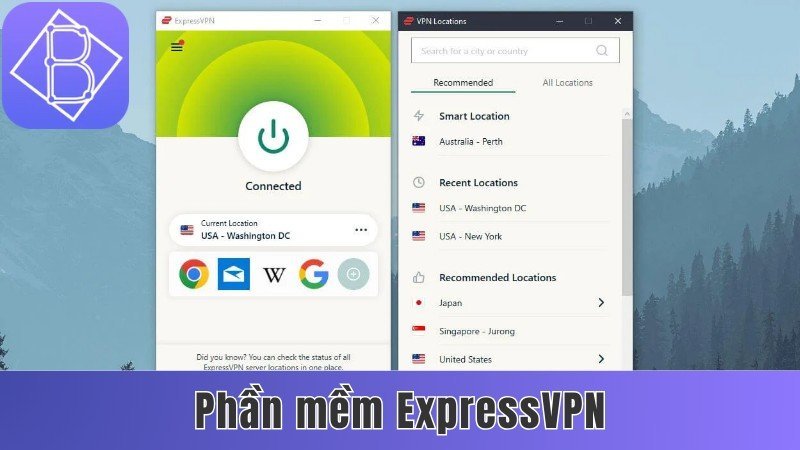 Phần mềm ExpressVPN