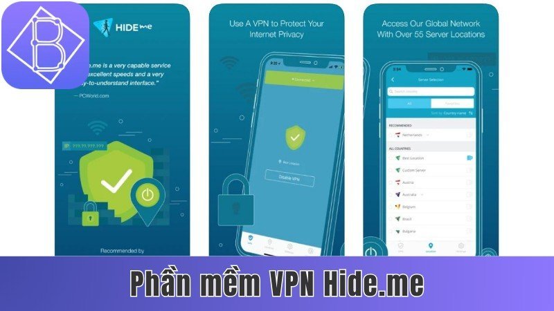 Phần mềm VPN Hide.me